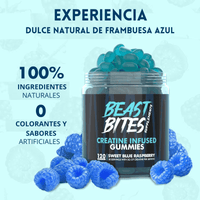 Beast Bites® Gomitas de Creatina Monohidratada 5gr